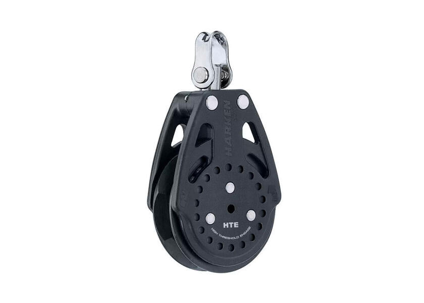 CARBO Ratchamatic enkelblokk med bøyle 10 mm - Harken for kontrollliner