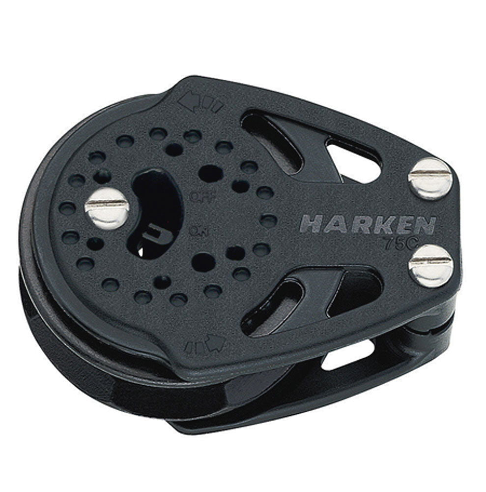 Carbo ratchetblokk 75 mm 1361 kg bruddlast for 12 mm tau - Harken forfra