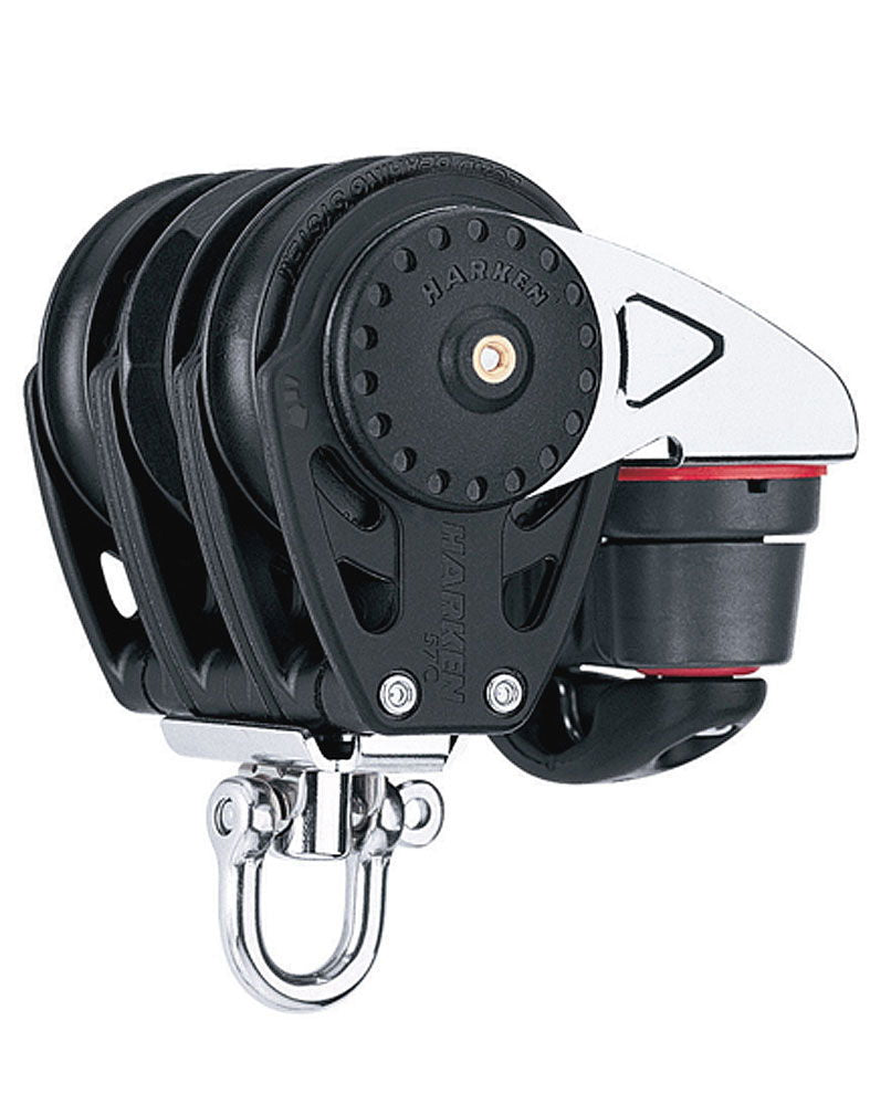 Carbo Ratchmatic trippelblokk 57 mm med klemme 1700 kg forfra
