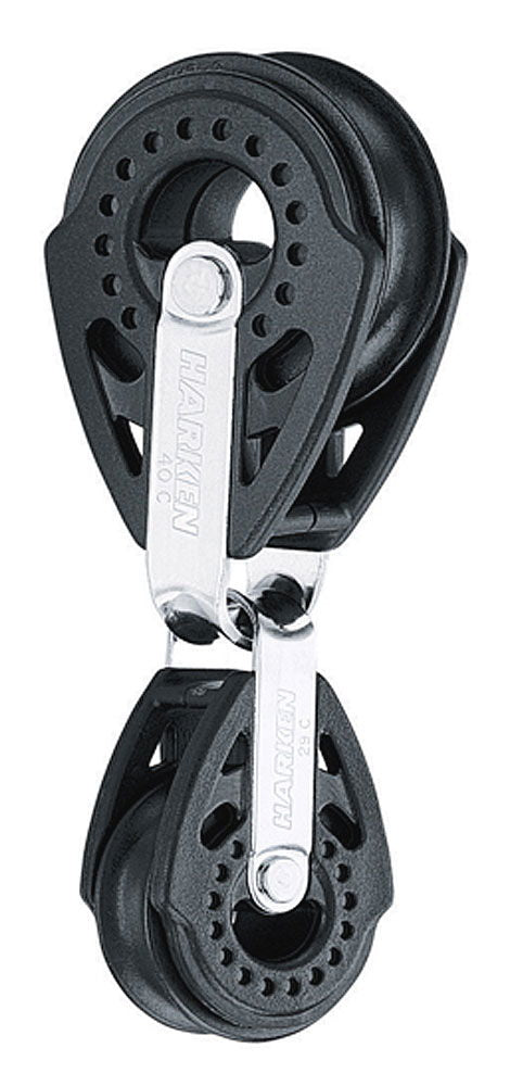 Carbo traveller blokk 40/29 mm 454 kg bruddlast forfra