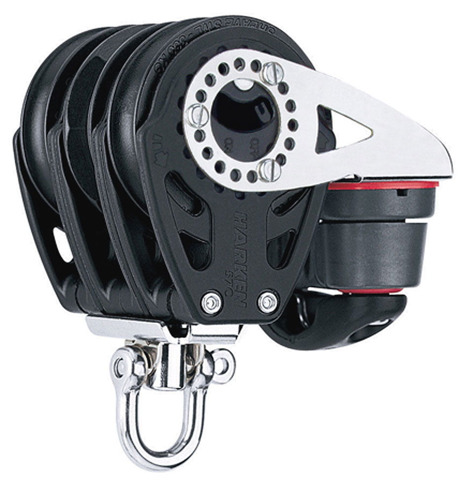 Carbo trippel ratchetblokk 57 mm 1700 kg bruddlast forfra