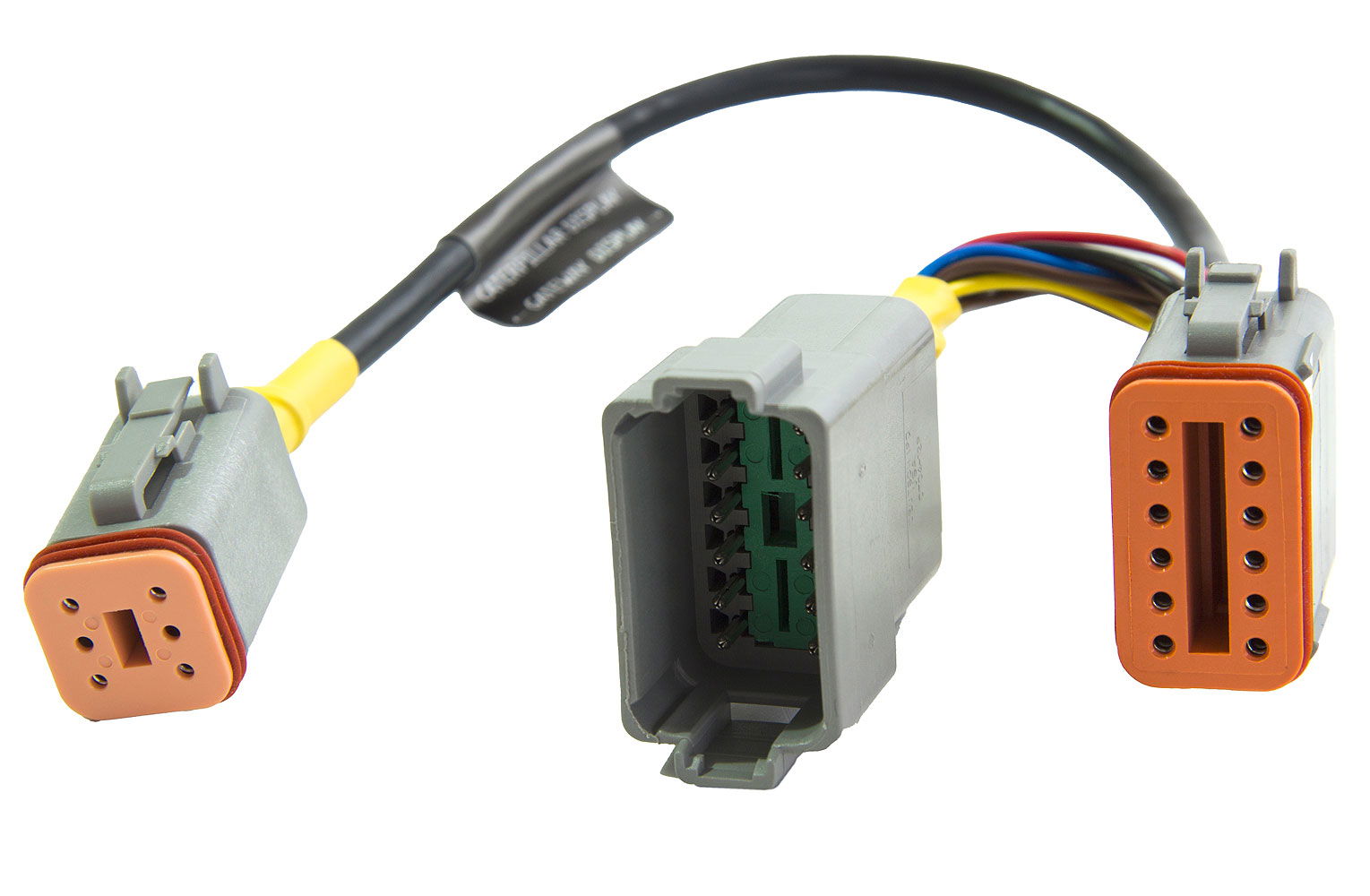 Caterpillar 12-pin adapterkabel for YDEG-04 motorinterface for båt