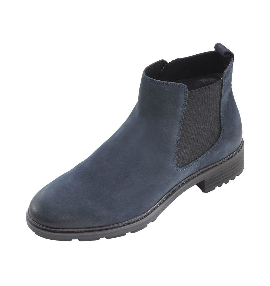 Chelsea boots dame med glidelås - Caprice forfra