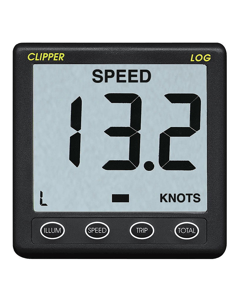 Clipper Easylog logg og speedometer NMEA 0183 12V - NASA Marine forfra