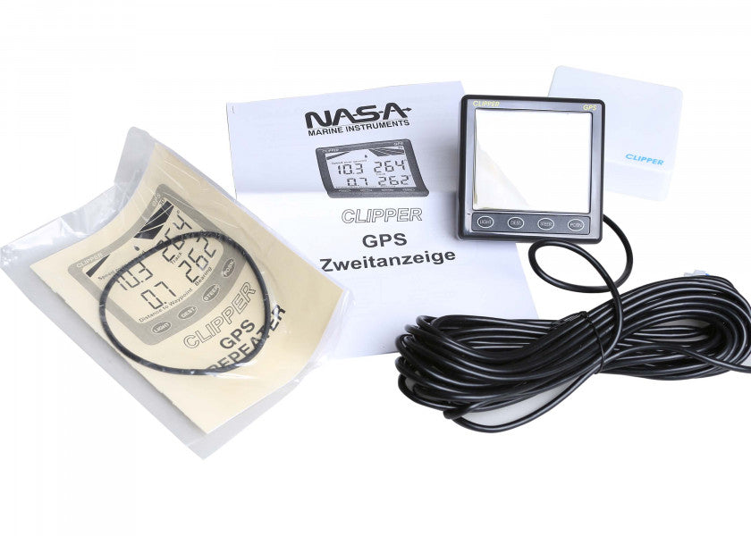 Clipper GPS repeater med NMEA 0183 12V - NASA bakside