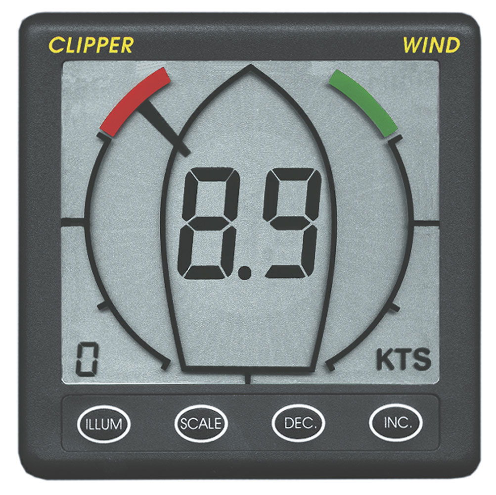 Clipper Wind Repeater vindinstrument med 360 graders display