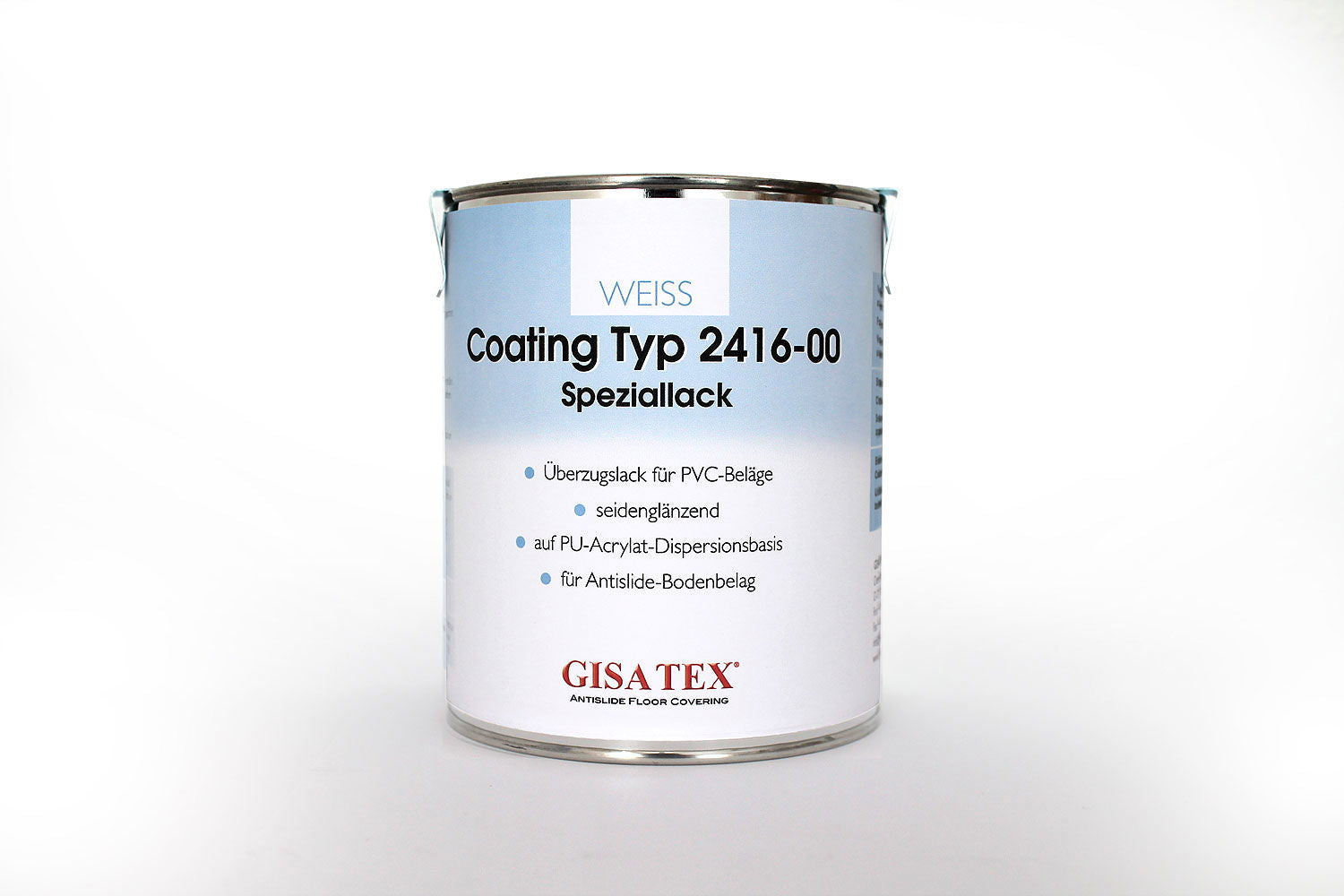 Coating 2416 for Antislide sklisikker lakk 0,75 l fra GISA TEX forside