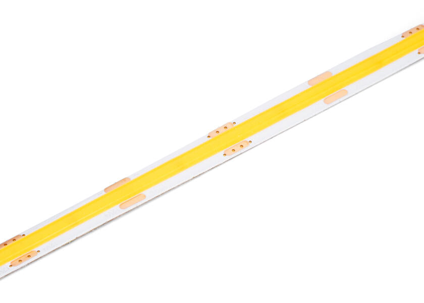 Detalj av COB-LED-stripe varmhvit 12 V 5 m