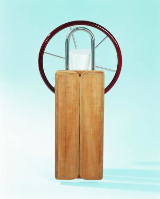 Cockpit bordplate teak sammenleggbar 70 x 60 cm - Roca montert i cockpit