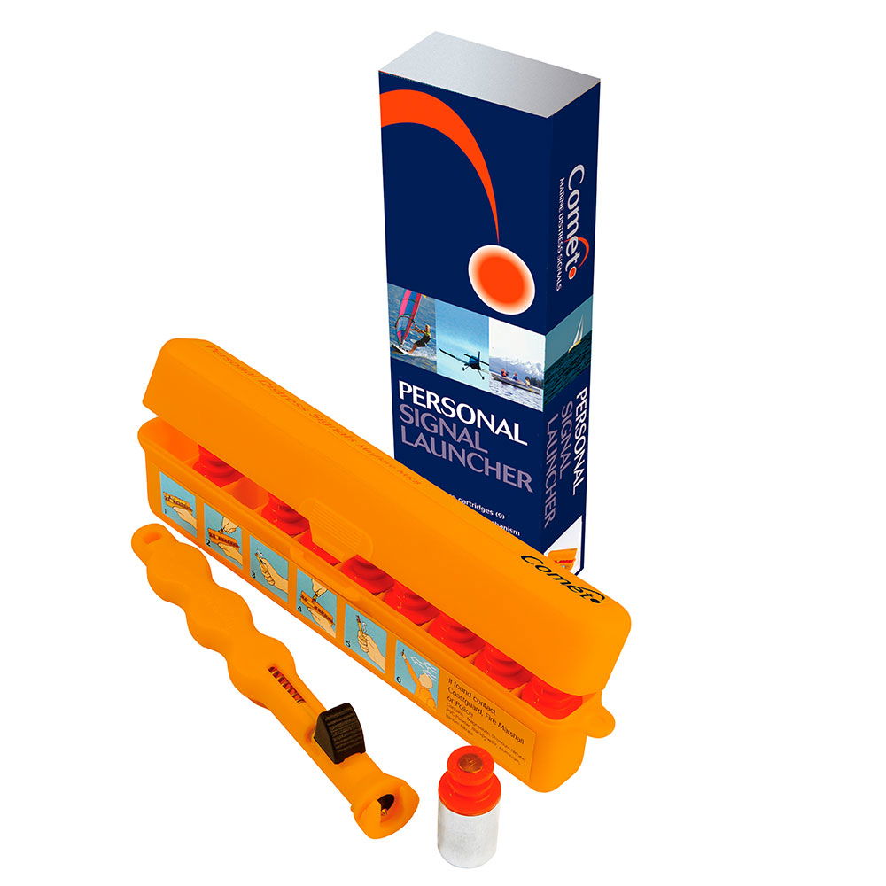 COMET Personal Signal Launcher sett 9 patroner forfra