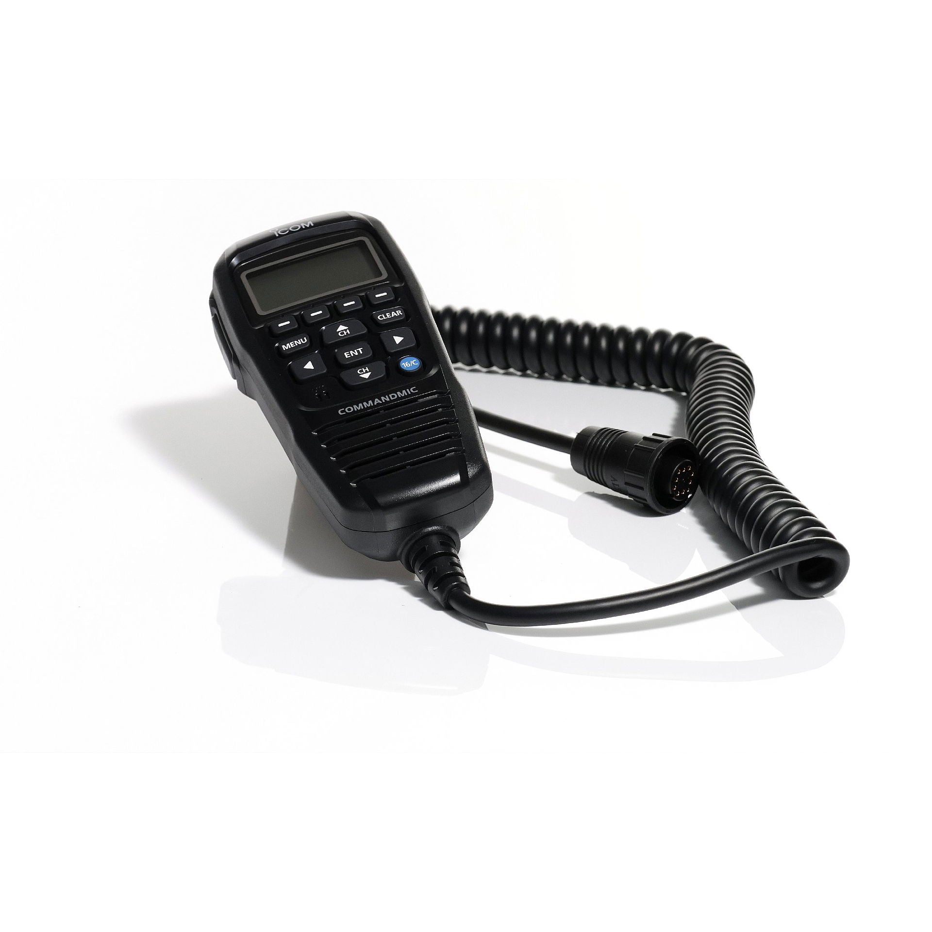 Commandmic HM-195GB håndmikrofon nærbilde av kabel