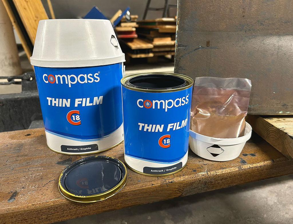 Compass C 18 tynnfilm bunnstoff 2-pakning blanding av pulver