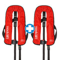 Compass Compact II redningsvest 150N 16 l manuell forfra