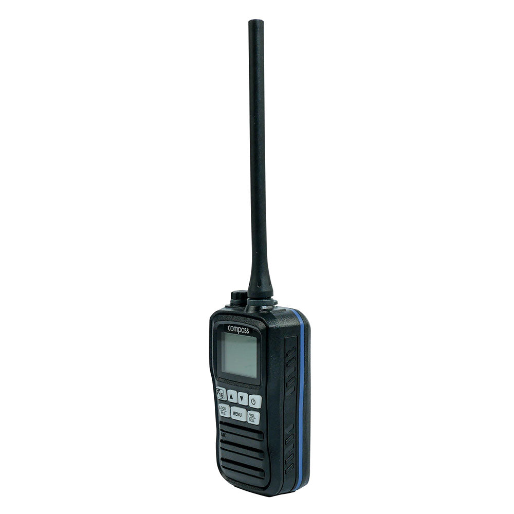 Compass CX-200 håndholdt VHF detalj av knapper