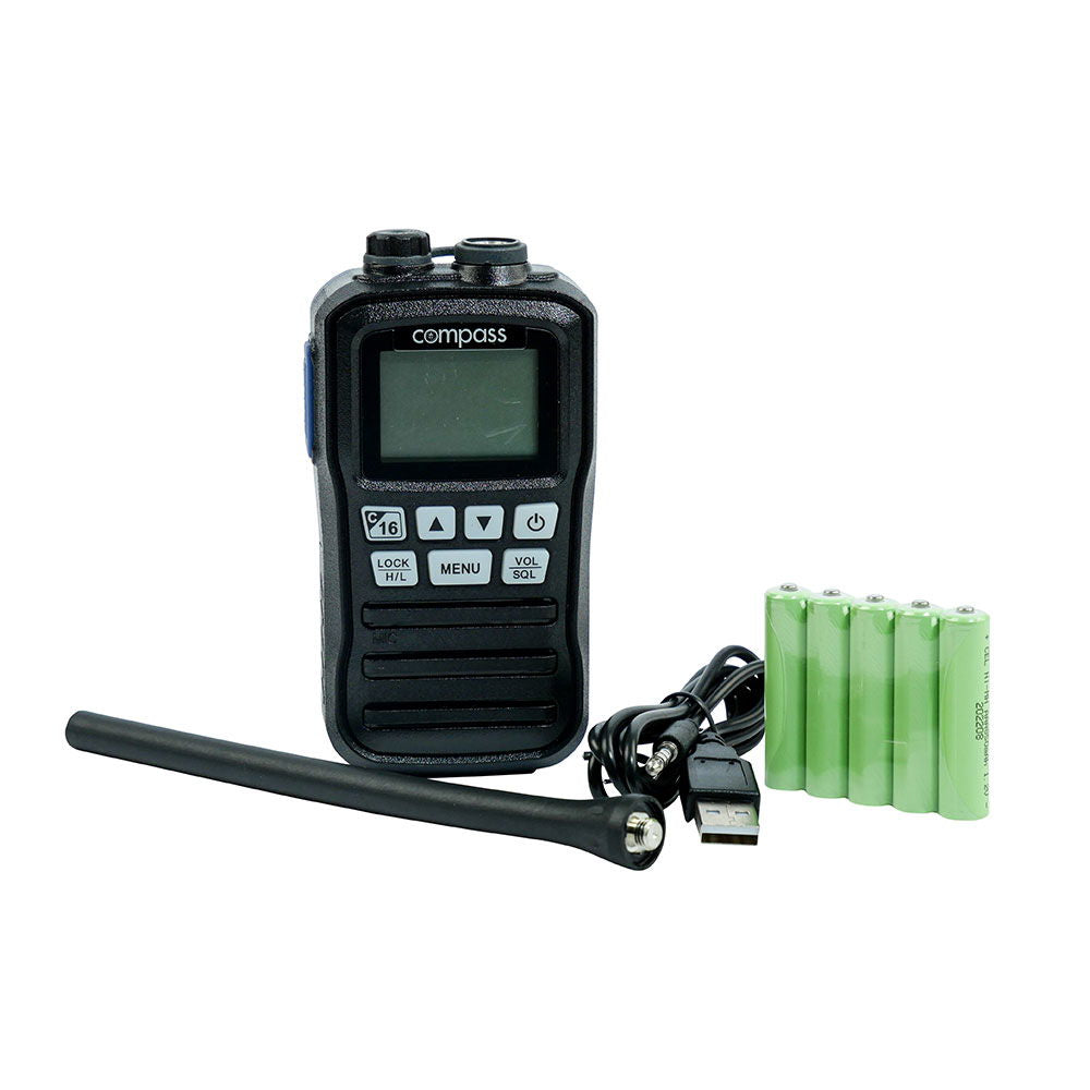 Compass CX-200 håndholdt VHF med ladere