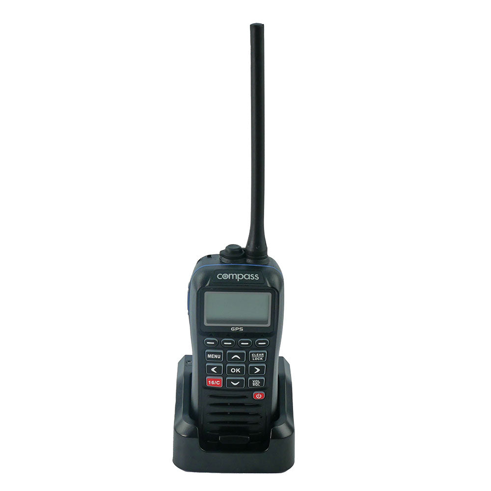 Compass CX-700 håndholdt VHF bakside
