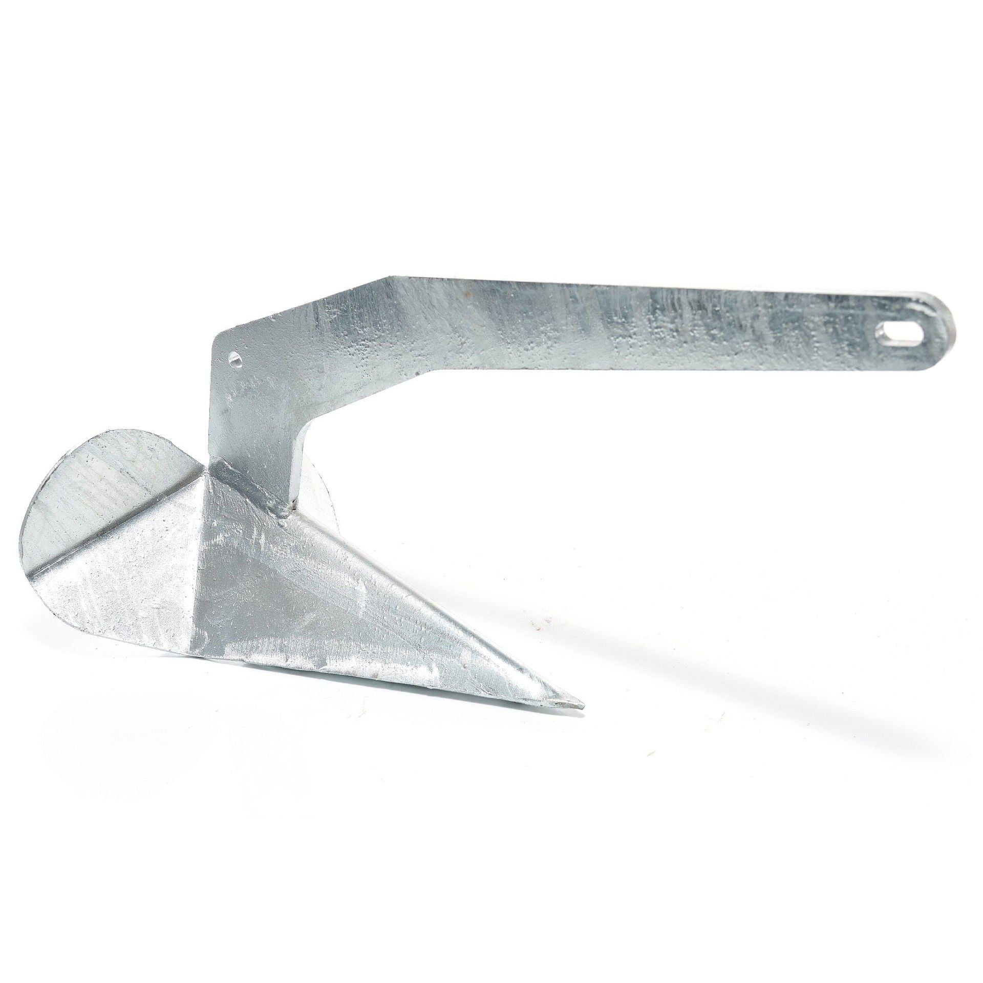 Compass Delta anker galvanisert stål 5 kg bakside