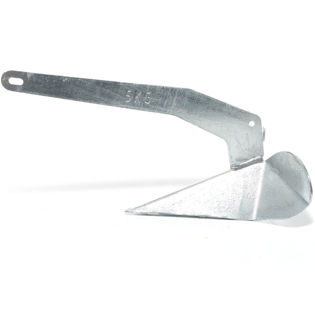 Compass Delta anker galvanisert stål 5 kg detalj