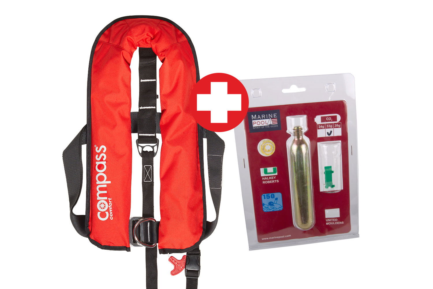 Compass ISO 150N COMFORT automatvest forfra