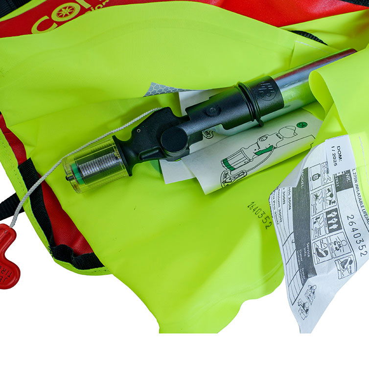 Compass «Profesjonell Myk» automatvest 300 N synlighet i vann