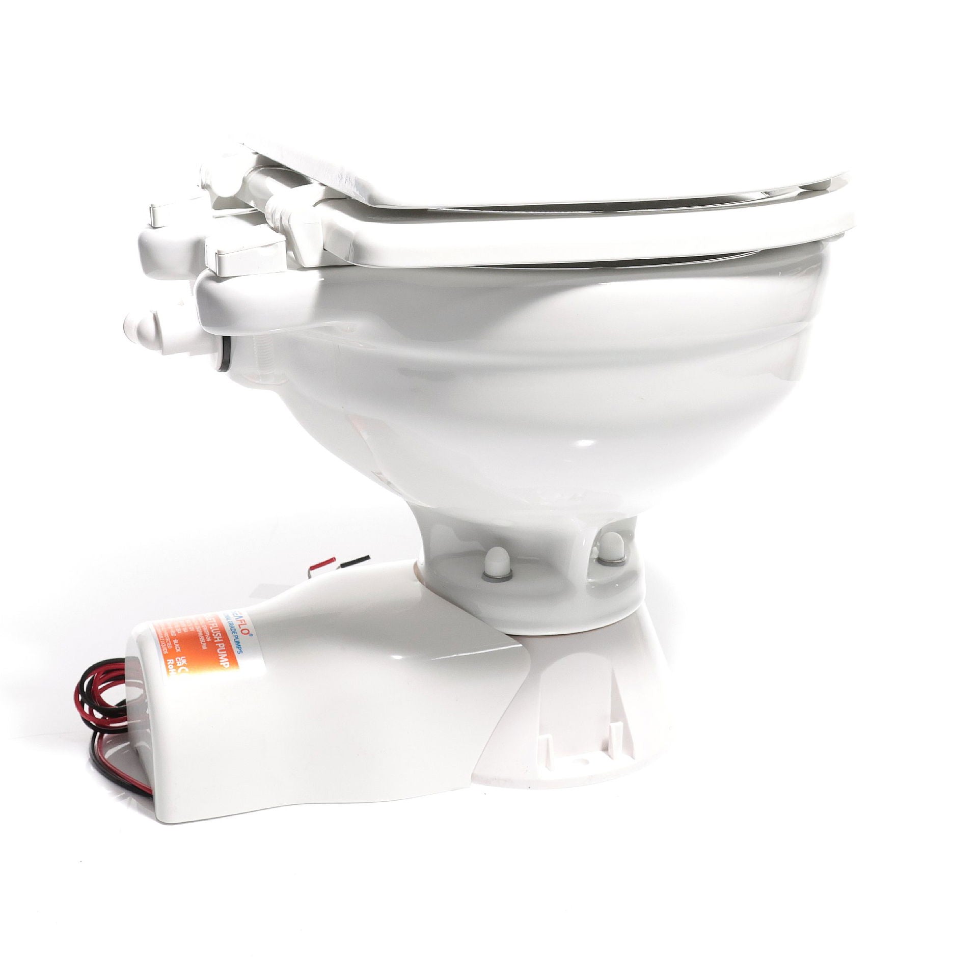 Compass Quiet-Flush elektrisk toalett med pumpe pumpe detalj