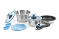 Cookvision 9-delers kokesett for 2 personer sett forfra