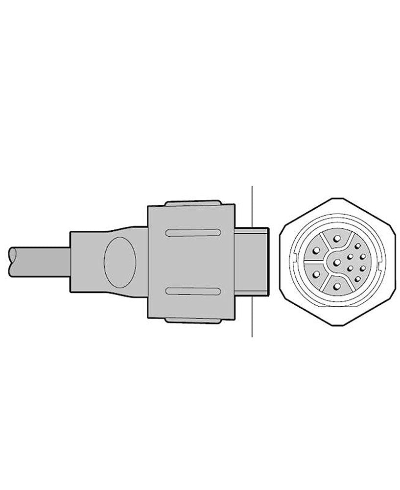 CP450C svinger-skjøtekabel 3 m - Raymarine forlengelseskabel