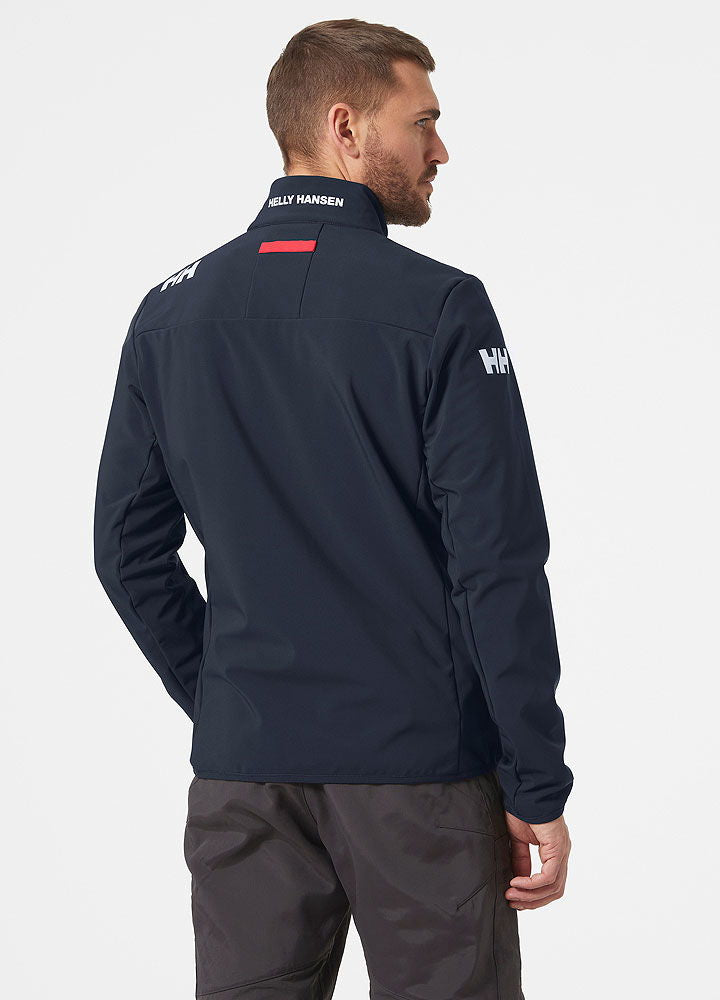 Crew 2.0 softshelljakke vanntett vindtett fleecefôr lomme detalj