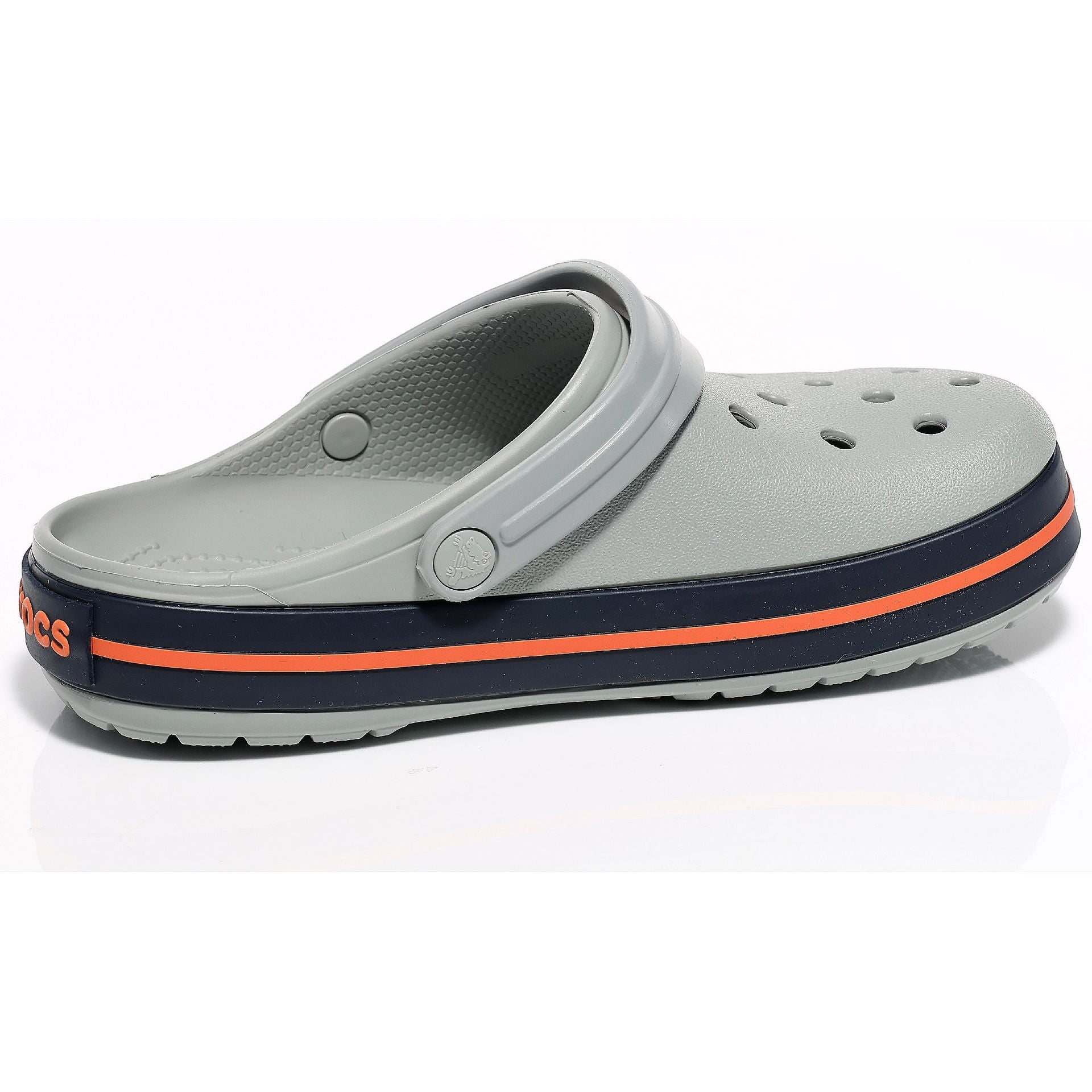 Crocs Crocband tresko montert på fot
