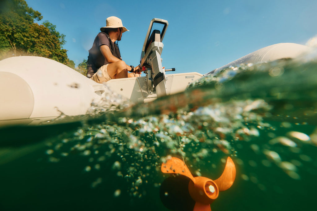Cruise 3.0 elektrisk påhengsmotor 3000W 48V rorpinne med rorpinne