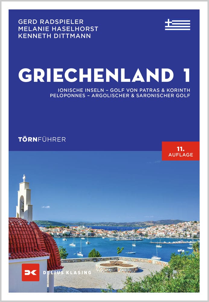 Cruiseguide Hellas 1 Joniske øyer Peloponnes Korint forside