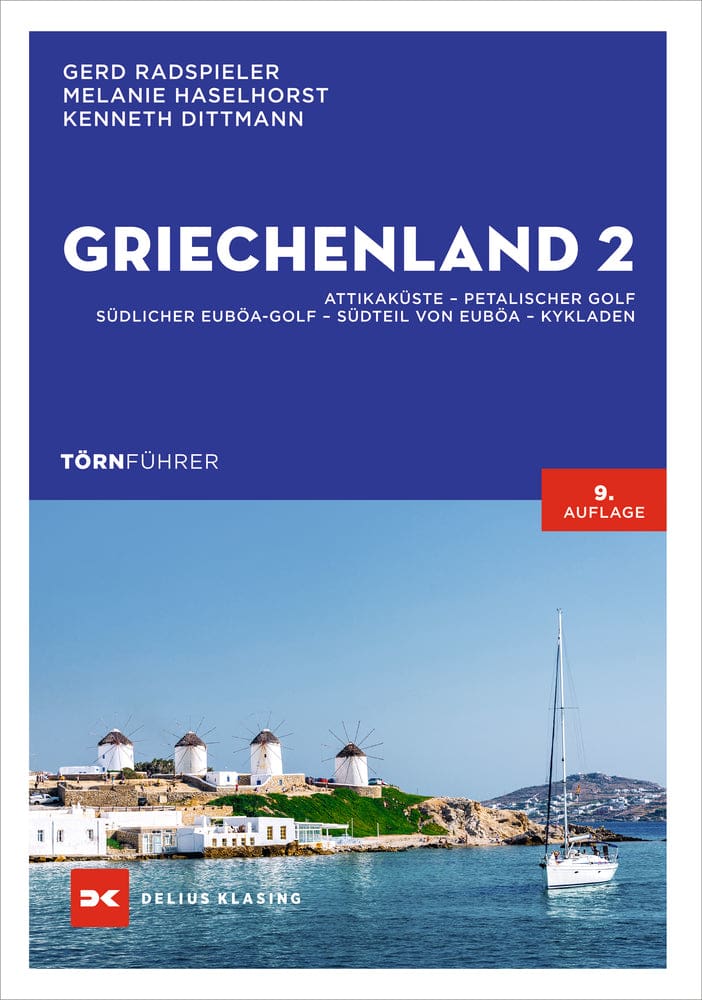 Cruiseguide Hellas 2 Attika Kyklader Evia forside