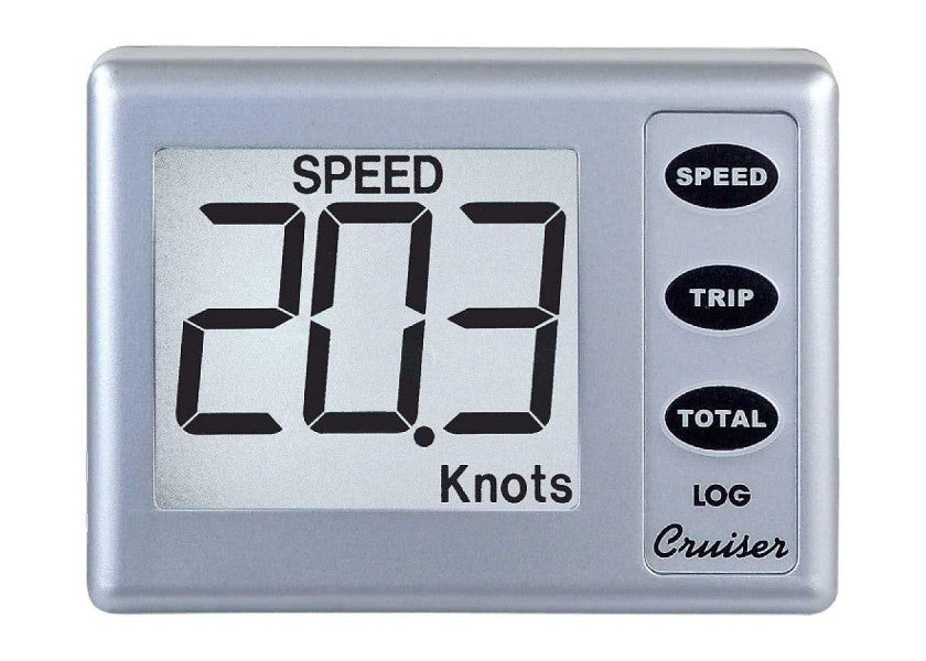 Detalj av CRUISER logginstrument med giver 1-30 knop 12V - NASA