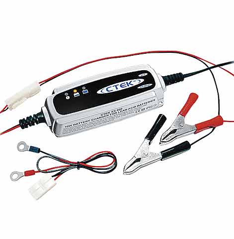 Detalj av CTEK Marine batterilader XS 0.8 EU