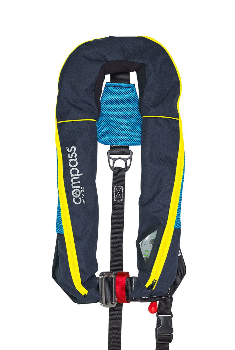 CY Aero 3D automatvest 165N navy bakside