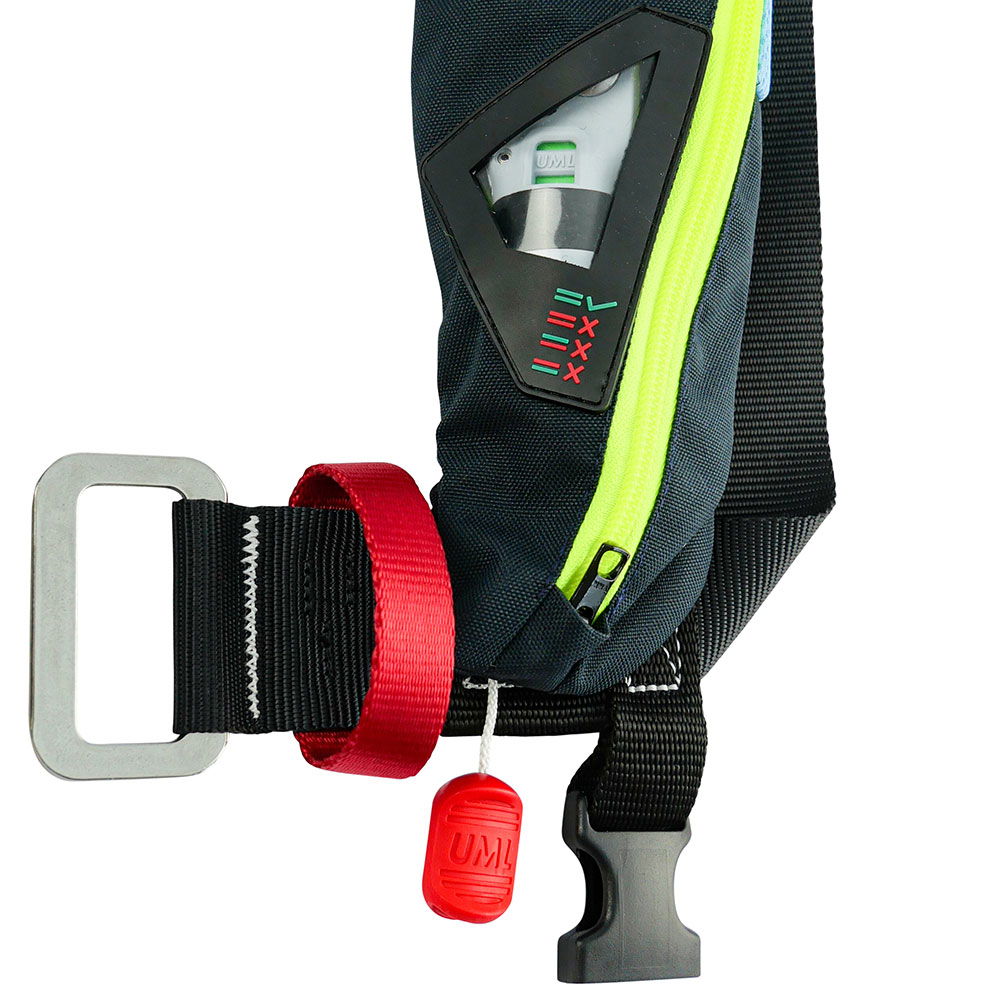 Reflekser på CY Aero 3D automatvest 165N navy