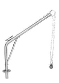 Davits rustfritt stål 40 mm 130 kg 105 cm - Compass forfra