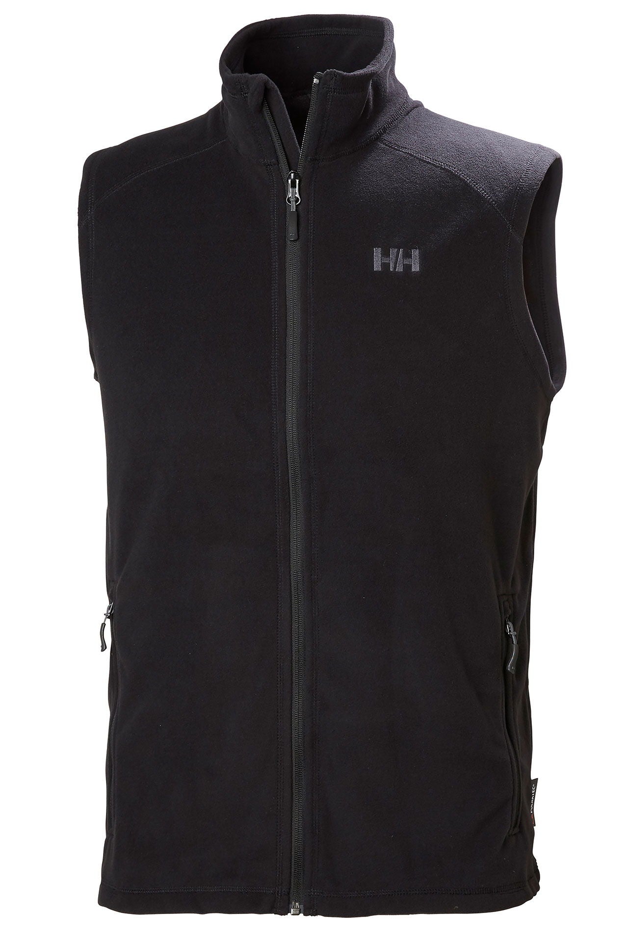 Daybreaker fleecevest Polartec med høy krage forfra