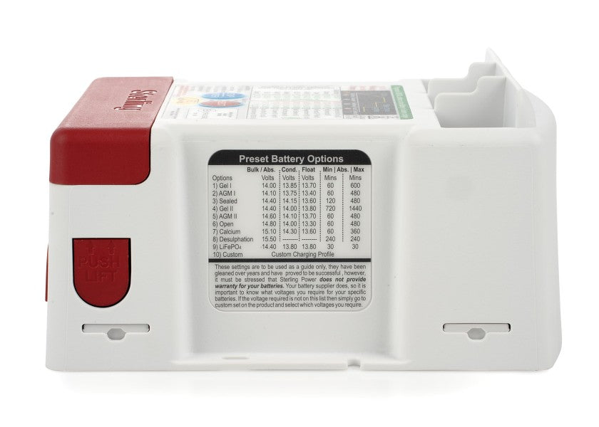 Montert DC-DC lader Pro Batt Ultra 12V til 12V 60A i båt