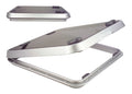 Dekksluke Ocean 40 aluminium 485 x 485 mm med flens fordekk