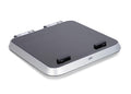 Dekksluke Offshore R30 aluminium 470 x 470 mm kvadratisk front