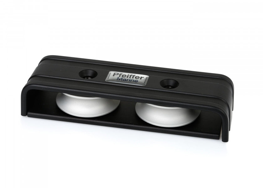 Dekksorganiser 2-skivet aluminium glidelager 250 kg - Pfeiffer detalj av glidelager