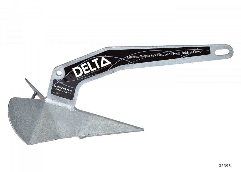 Delta-anker galvanisert stål for båter opptil 5 m Lewmar forfra