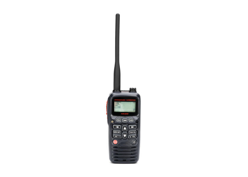 Detalj av Håndholdt VHF HX320E 6W flytende med USB-C