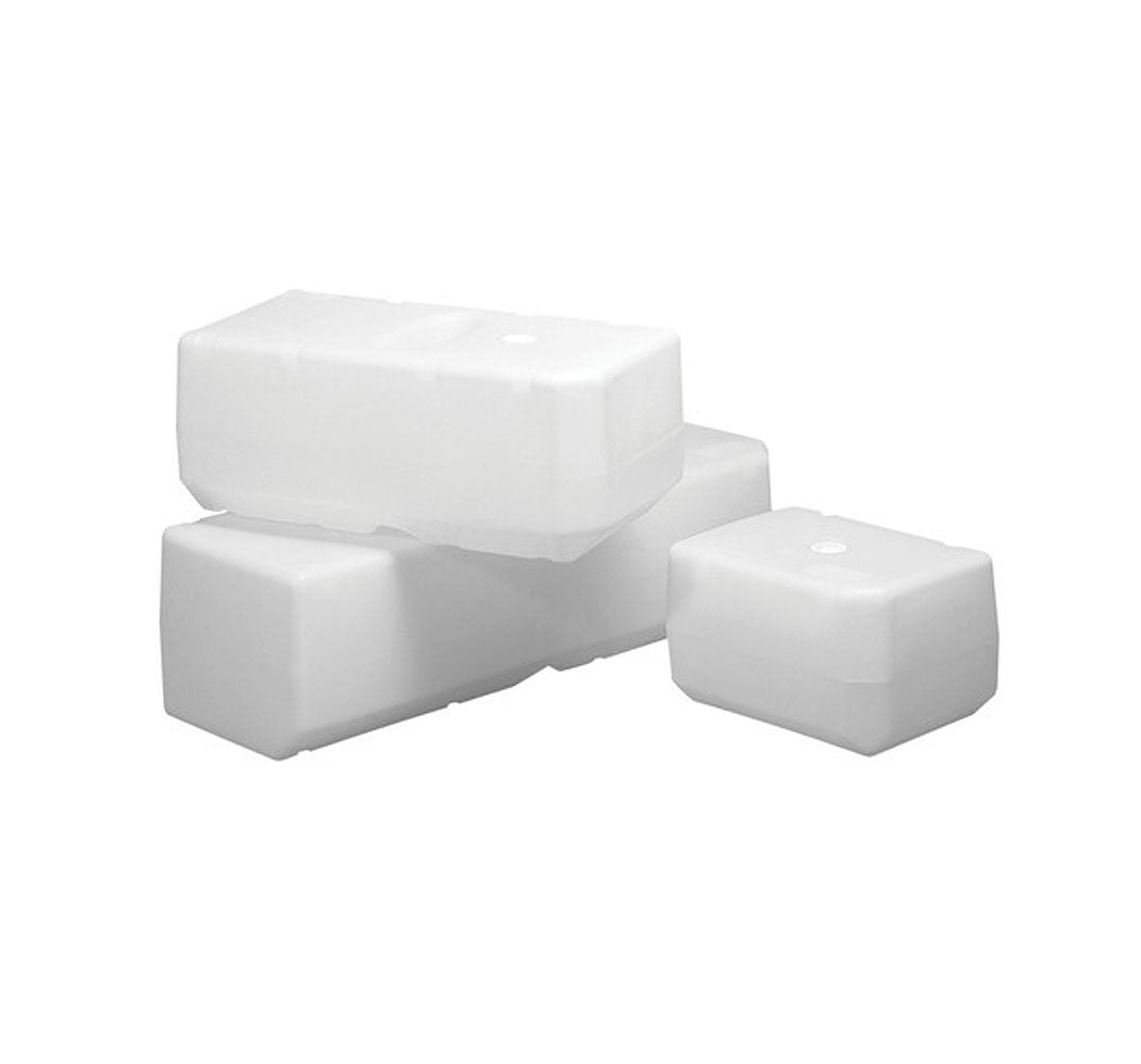 Dieseltank 40 l polyetylen 472x362x347 mm 8 mm forfra
