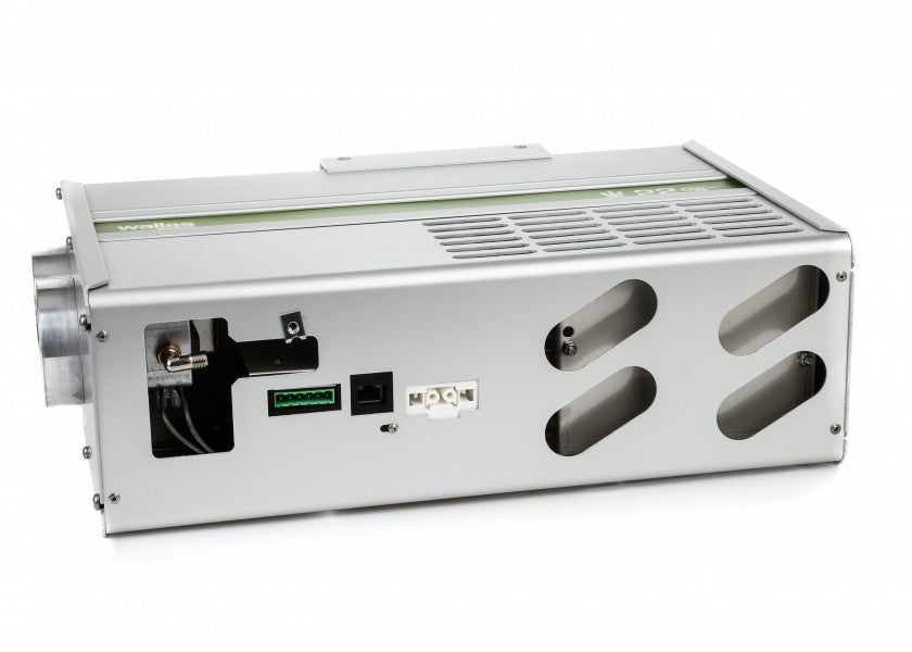 Dieselvarmer 22GB 12V 2,5 kW eksosdetalj