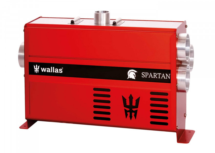 Dieselvarmer SPARTAN AIR varmluft 12 V 4,5 kW - Wallas forfra