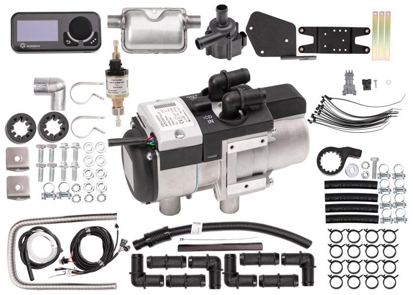 Dieselvarmer vannbåren FLOW 5D 12V 5 kW - Autoterm detalj
