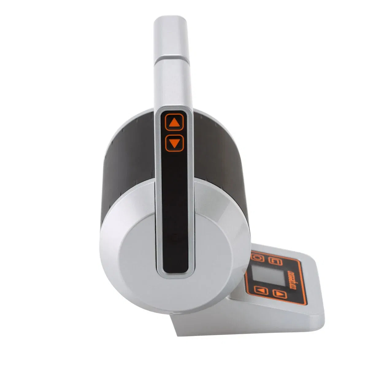 Dobbel gasspak toppmontert med 1,28" display og Bluetooth bakside