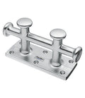 Dobbel krysspuller aluminium 165 x 64 mm forfra